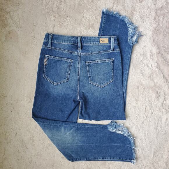 Paige Hoxton Straight Crop Jeans 26 / 2 - Picture 9 of 10